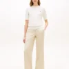 Lichtgewicht twill broek met rechte pijpen Lichtgewicht twill broek met rechte pijpen