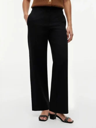Lichtgewicht twill broek met rechte pijpen Lichtgewicht twill broek met rechte pijpen