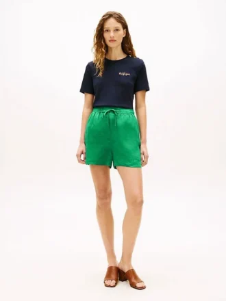 Linen shorts