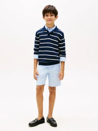 Linnenmix-Shorts voor kinderen