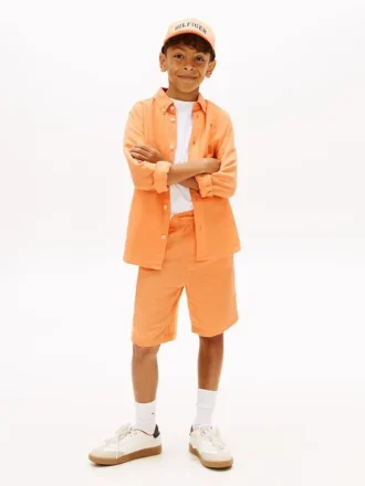 Linnenmix-Shorts voor kinderen