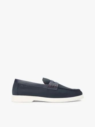Loafer van nubuckleer