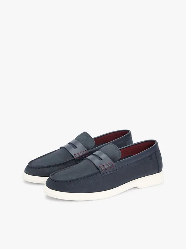 Loafer van nubuckleer Loafer van nubuckleer