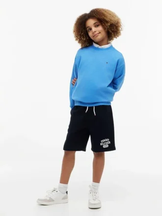 Logo-sweatshort voor kinderen
