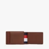 Magneetportemonnee van generfd leer Magneetportemonnee van generfd leer
