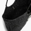 Maxi-draagtas van raffia met scriptmonogram Maxi-draagtas van raffia met scriptmonogram