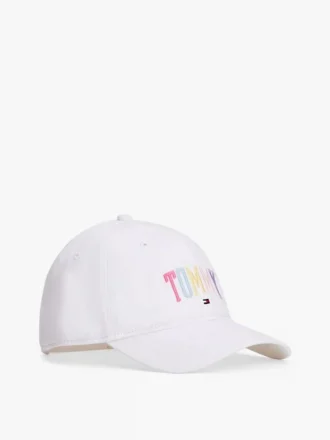 Meerkleurige Tommy-logo-baseballpet voor kinderen