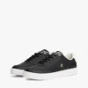 Metallic leren court sneaker Metallic leren court sneaker