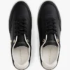 Metallic leren court sneaker Metallic leren court sneaker