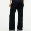 Mid-rise selvedge losse rechte Jeans Mid-rise selvedge losse rechte Jeans