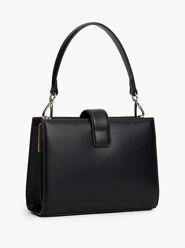 Mini-satcheltas met monogram-sluiting Mini-satcheltas met monogram-sluiting