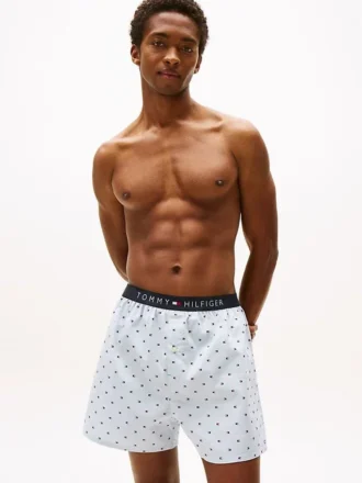 Modieuze geweven boxershort
