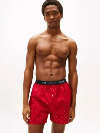 Modieuze geweven boxershort