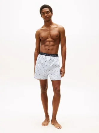 Modieuze geweven boxershort