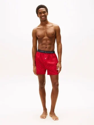 Modieuze geweven boxershort