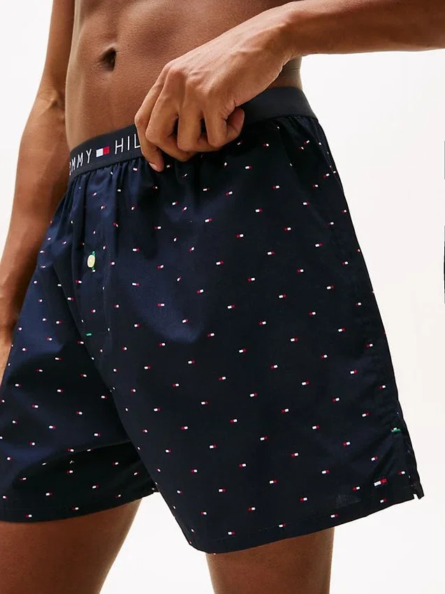 Modieuze geweven boxershort Modieuze geweven boxershort