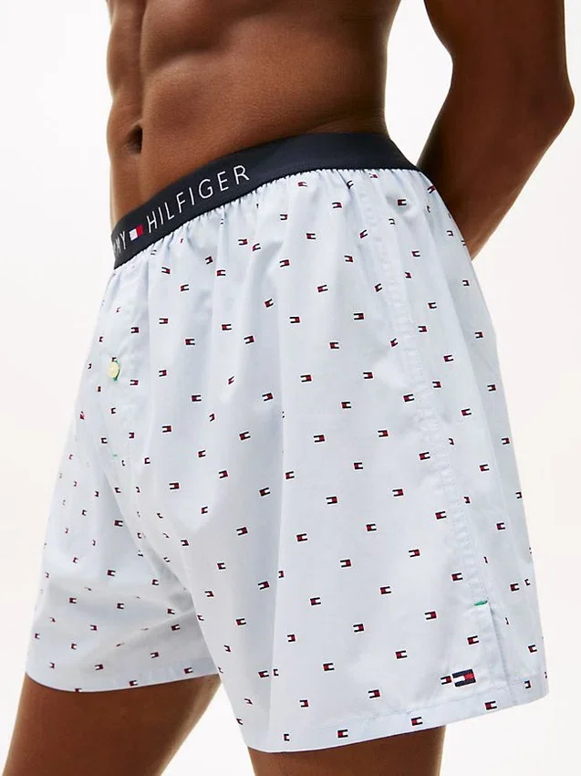 Modieuze geweven boxershort Modieuze geweven boxershort