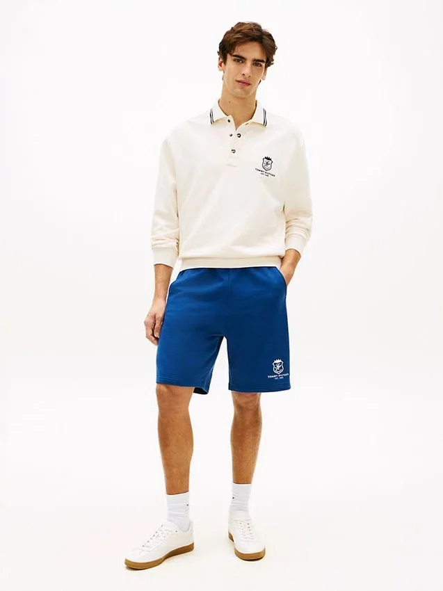 Monogram Crest Terry Sweatshort Monogram Crest Terry Sweatshort