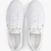 Monogram Heel leren court sneaker Monogram Heel leren court sneaker