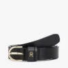 Monogram slanke leren riem Monogram slanke leren riem