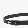 Monogram slanke leren riem Monogram slanke leren riem