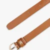 Monogram slanke leren riem Monogram slanke leren riem