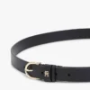 Monogram slanke leren riem Monogram slanke leren riem