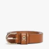 Monogram slanke leren riem Monogram slanke leren riem
