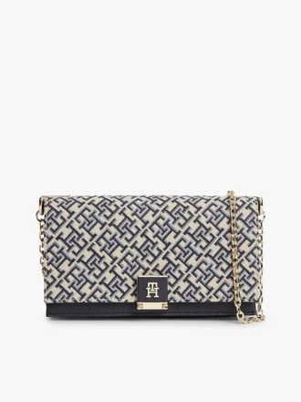 Monogram-sluiting Jacquard-ketting Crossbody Monogram-sluiting Jacquard-ketting Crossbody