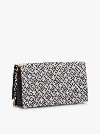 Monogram-sluiting Jacquard-ketting Crossbody Monogram-sluiting Jacquard-ketting Crossbody