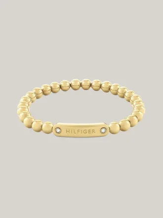 Monotype metalen kralenarmband