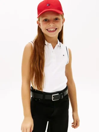 Mouwloze stretchpolo voor kinderen