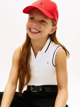 Mouwloze stretchpolo voor kinderen
