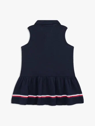 Mouwloze stretchpolojurk voor baby’s