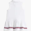 Mouwloze stretchpolojurk voor baby’s