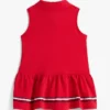 Mouwloze stretchpolojurk voor baby’s