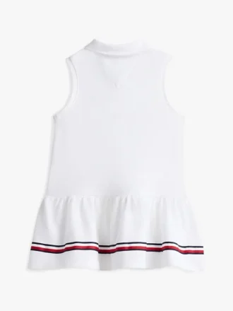 Mouwloze stretchpolojurk voor baby’s