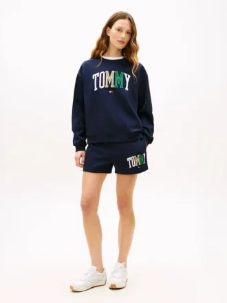 Multicolor Varsity Tommy Logo Sweatshort