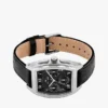 Multifunctioneel horloge met leren band van 36 mm Multifunctioneel horloge met leren band van 36 mm