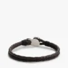 Nautische gevlochten leren armband Nautische gevlochten leren armband