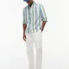 New York Label Garment-Dyed Flex Chino