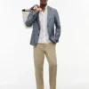 New York Label Regular Fit linnen blazer New York Label Regular Fit linnen blazer