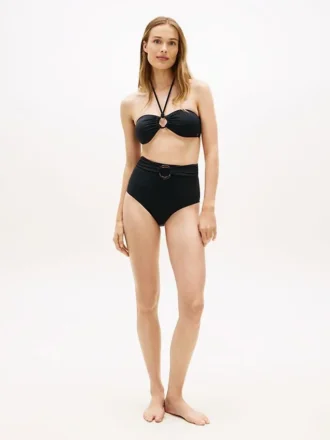 O-ring bikinibroekje met hoge taille O-ring bikinibroekje met hoge taille