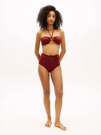 O-ring bikinibroekje met hoge taille O-ring bikinibroekje met hoge taille