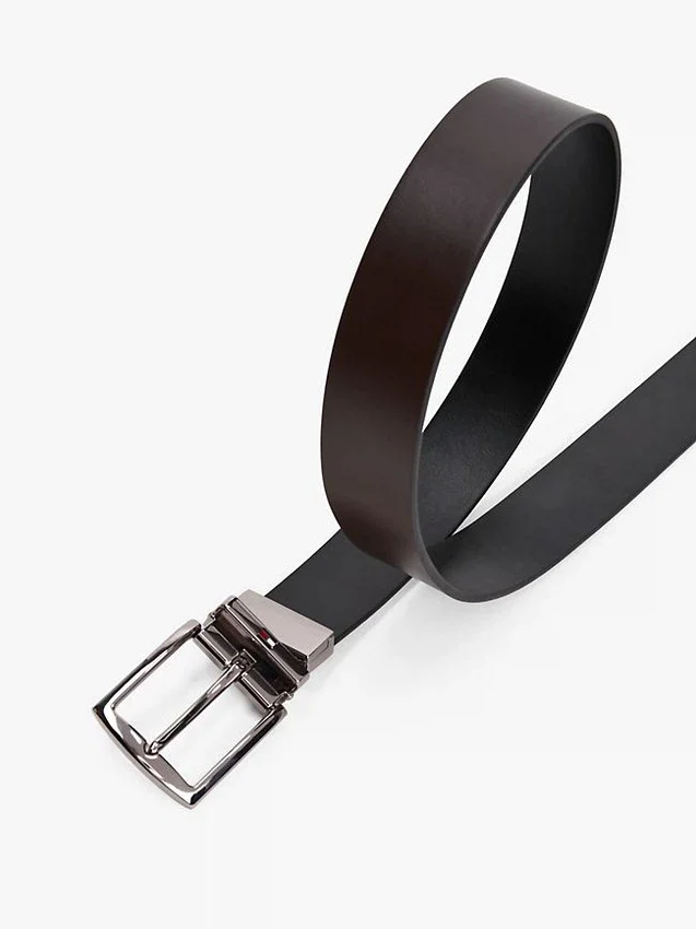 Omkeerbare leren riem Omkeerbare leren riem
