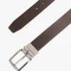 Omkeerbare leren riem Omkeerbare leren riem