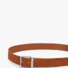 Omkeerbare leren riem met vierkante gesp Omkeerbare leren riem met vierkante gesp