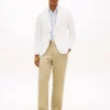 Ongevoerde twill blazer Ongevoerde twill blazer