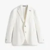 Ongevoerde twill blazer Ongevoerde twill blazer