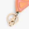 Oranje portemonnee met sleutelhanger Oranje portemonnee met sleutelhanger